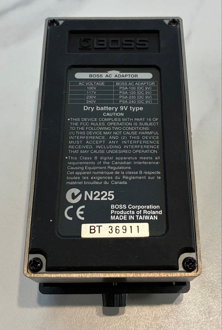 【解決ペロ美】BOSS Digital Reverb RV-5