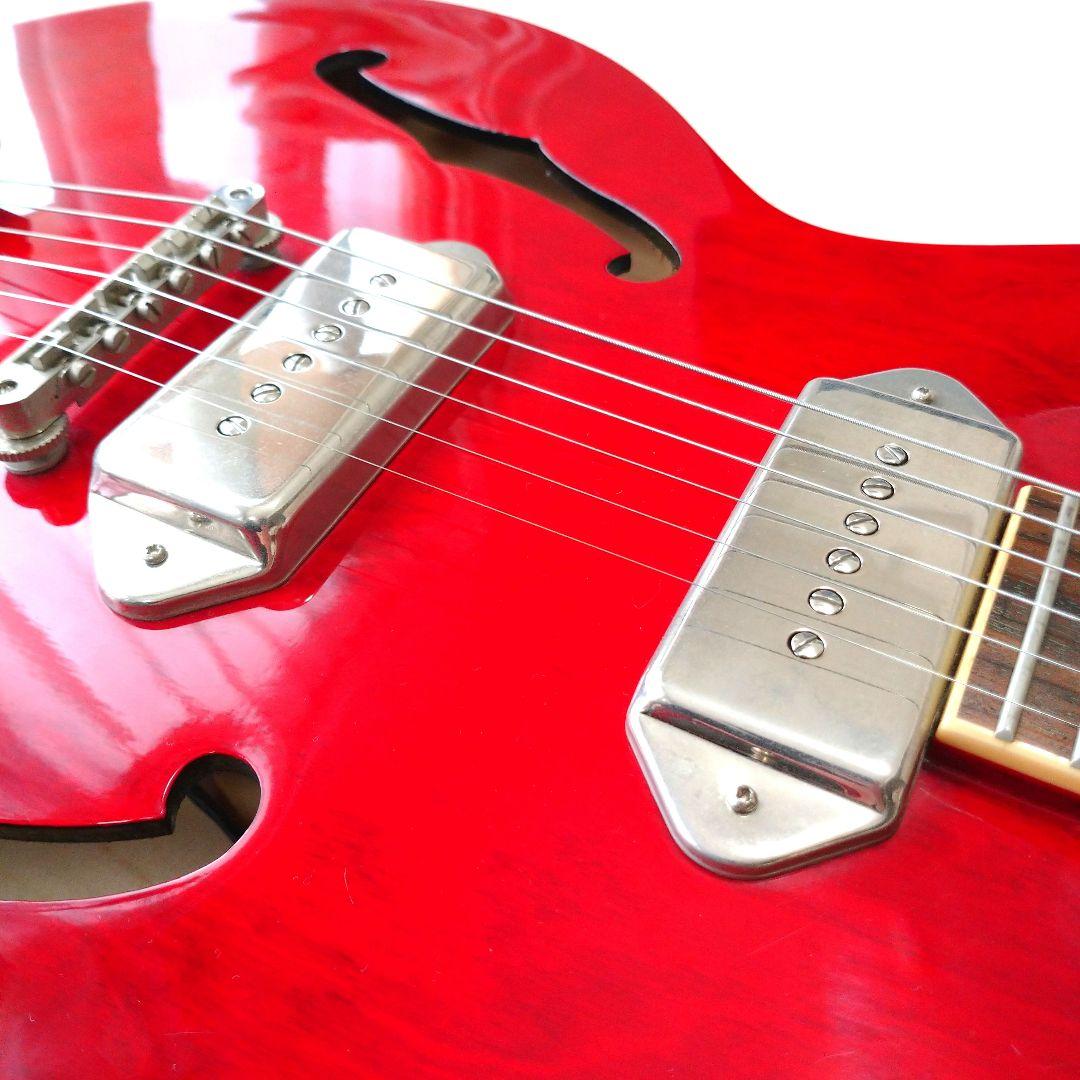 【か】エピフォン　カジノ　チェリー　　セミアコースティックギター　美品