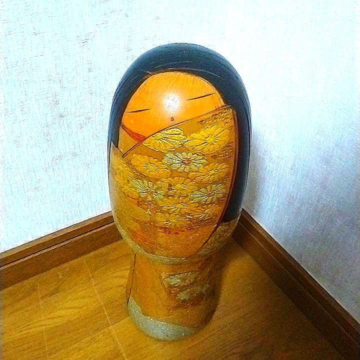 内閣総理大臣賞受賞作家 関口としお作創作こけし 大型こけし 昭和レトロ