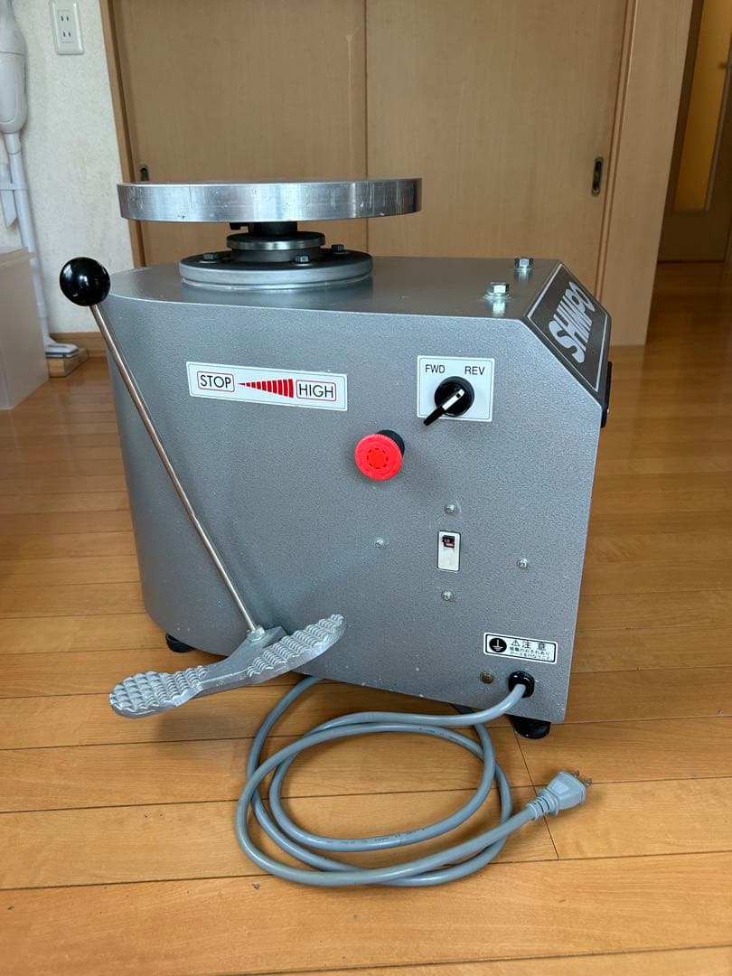 美品　電動ろくろ SHIMPO RK-3D型 100V 日本電産シンポ株式会社製