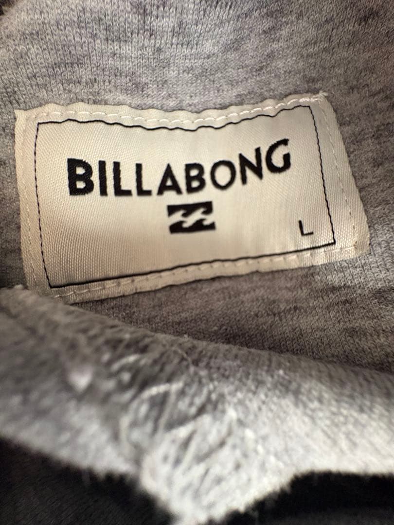 BILLABONG グレー ジャージ上下セット M