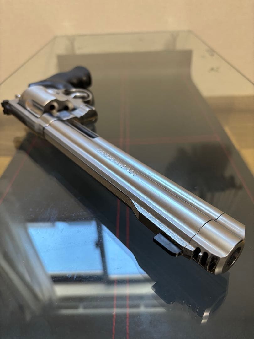 【美品】タナカ S&W M500 ステンレス 8インチ ガスリボルバー 6mm