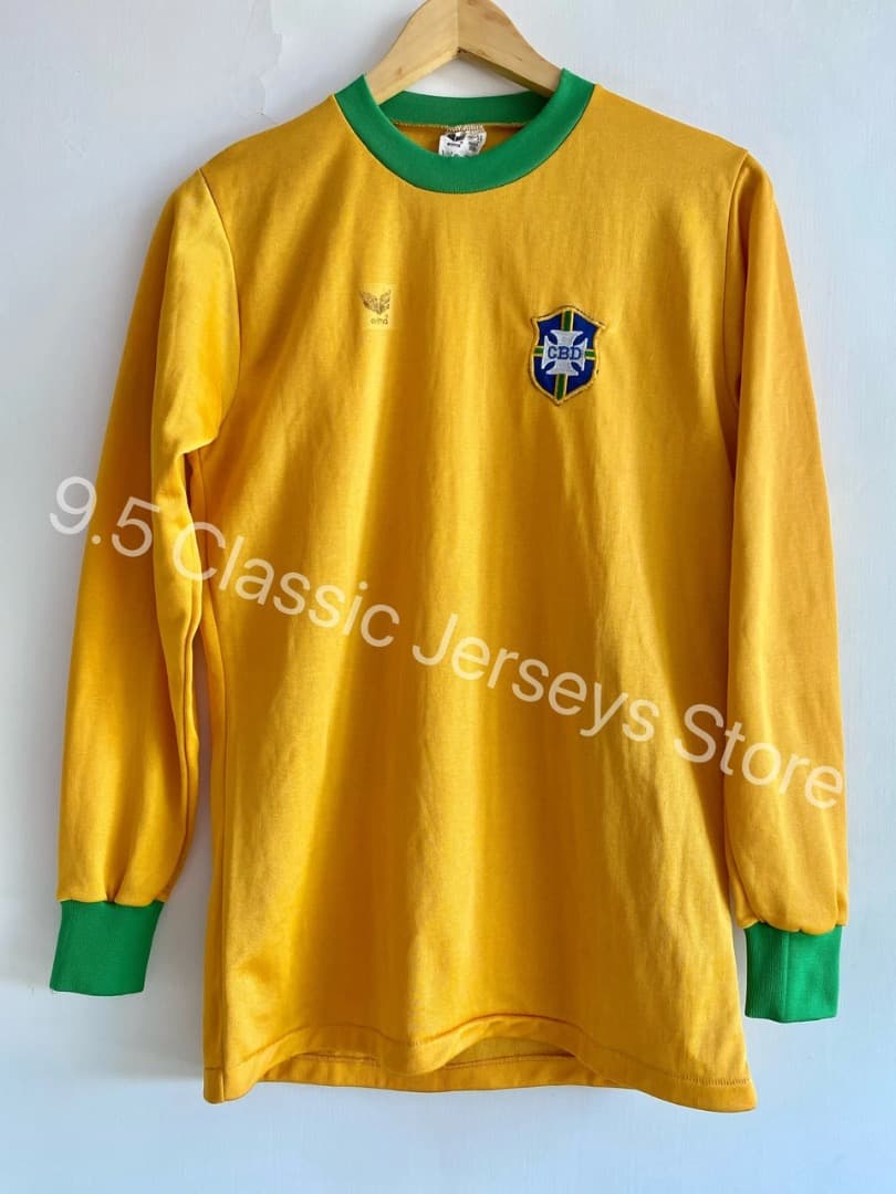 ブラジル代表 80/81 ホーム ユニフォーム 長袖