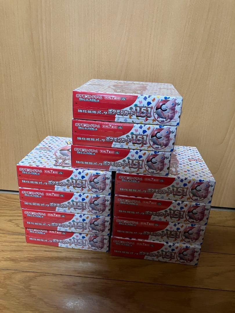 ポケモンカード151 シュリンク付きボックス11BOX
