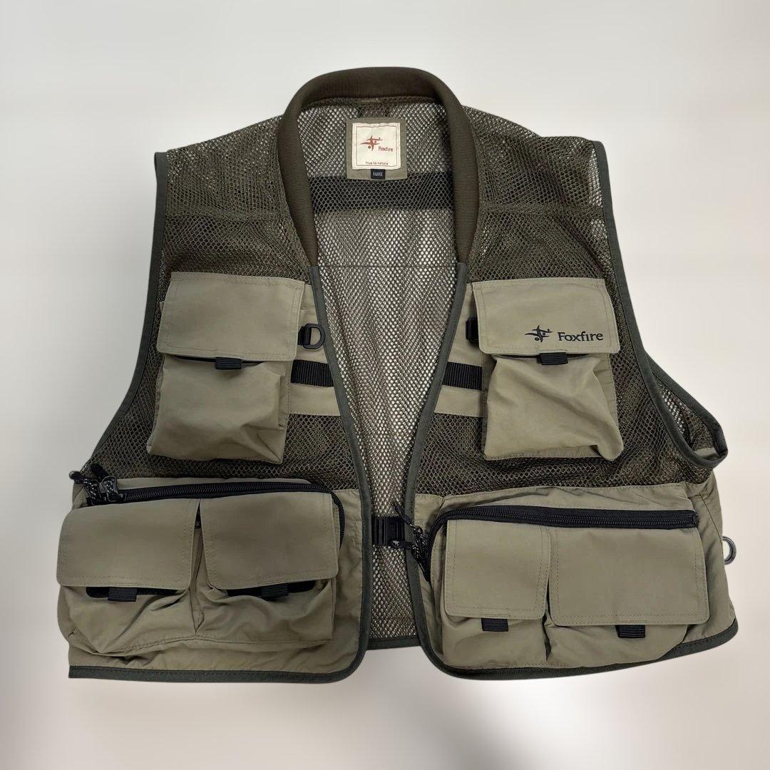 Foxfire エキスパートメッシュベスト　カーキ　XL