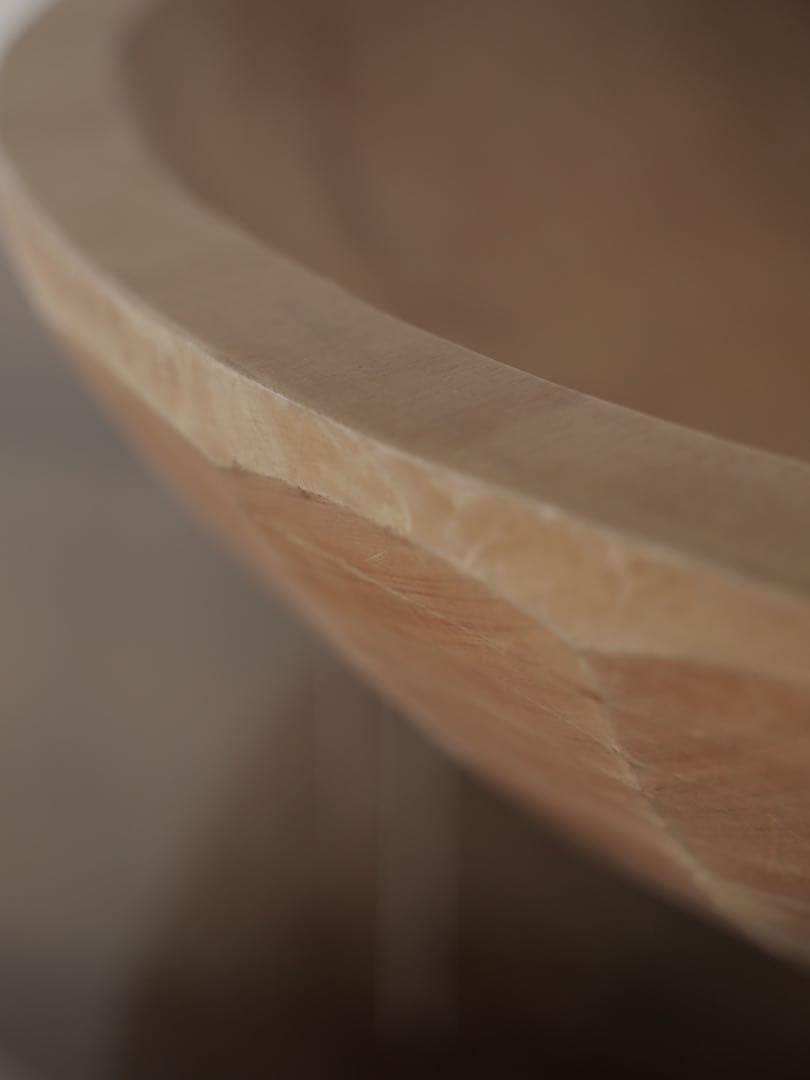 こね鉢　まゆ皿　木鉢　アート　民藝　古家具　古道具　アンティーク　昭和レトロ