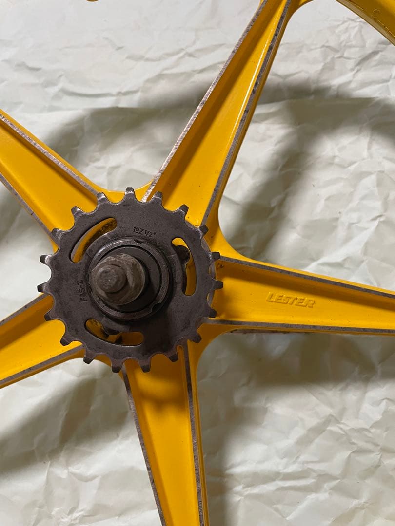 LESTER MAG WHEELS SET COASTER 黄】前後set