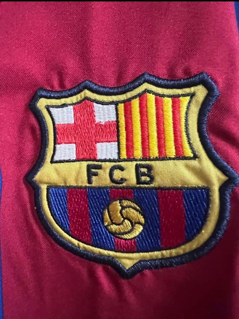 バルセロナ ユニフォーム 03-04 プジョル Lサイズ ロナウジーニョ