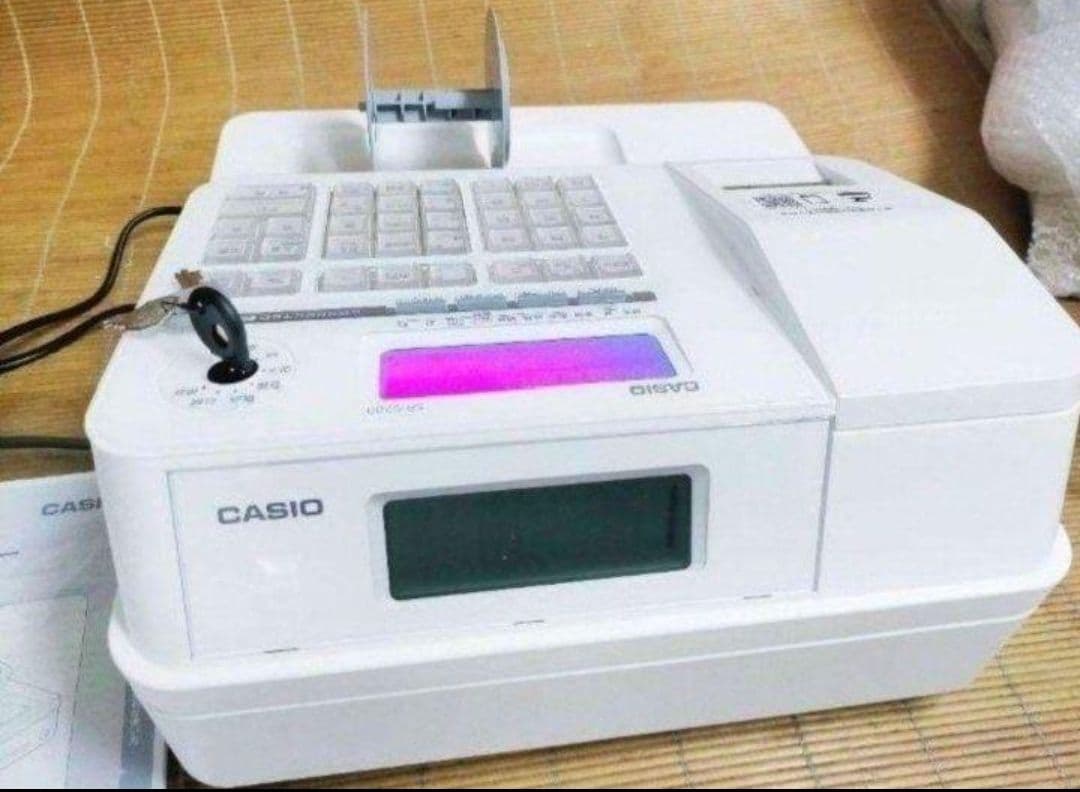 カシオレジスター　SR-S200　最新機種　スマホで設定売上管理　001983