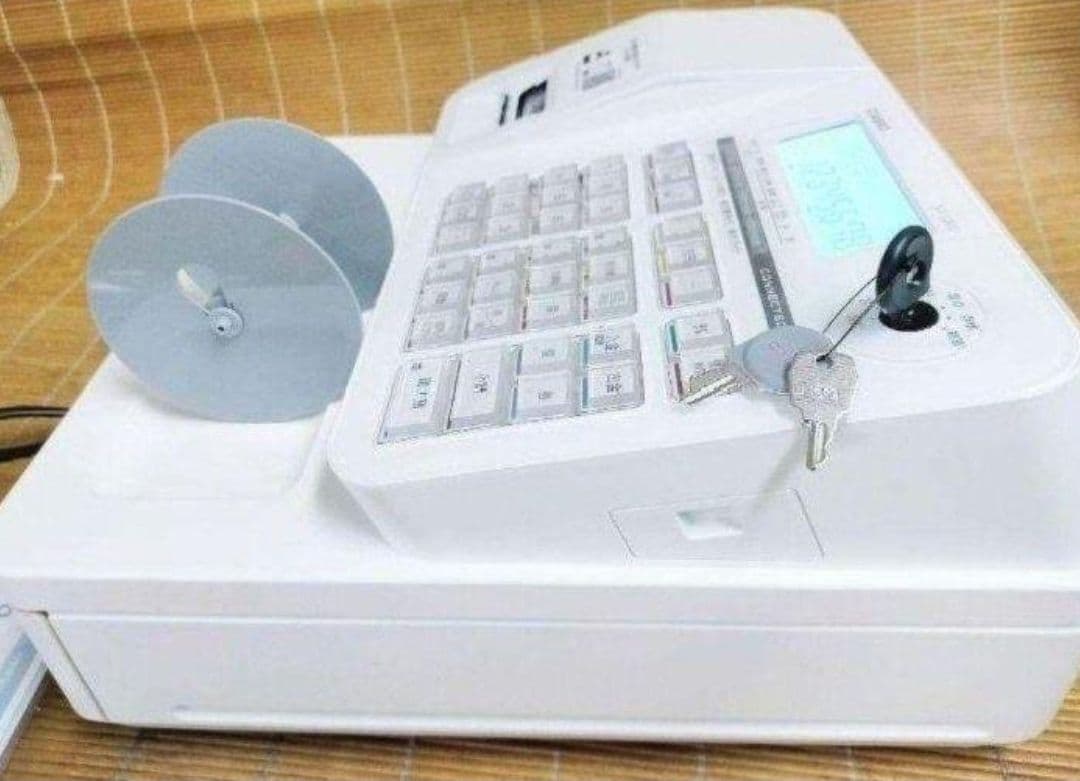 カシオレジスター　SR-S200　最新機種　スマホで設定売上管理　001983