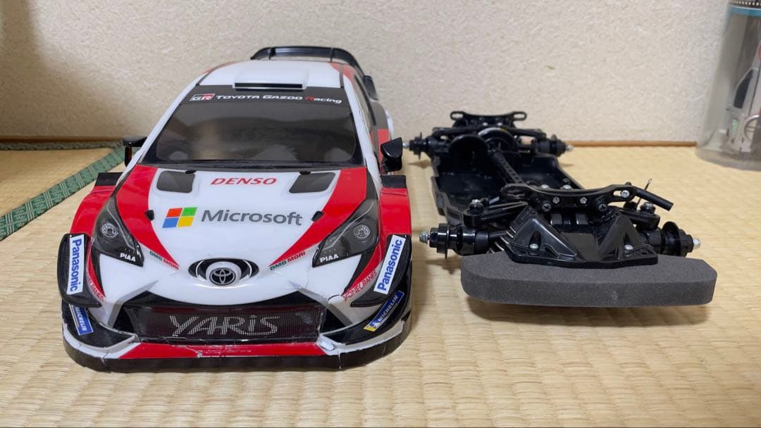 タミヤ 1/10 tt-02 ヤリス セット