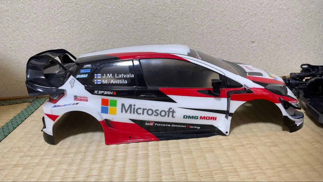 タミヤ 1/10 tt-02 ヤリス セット