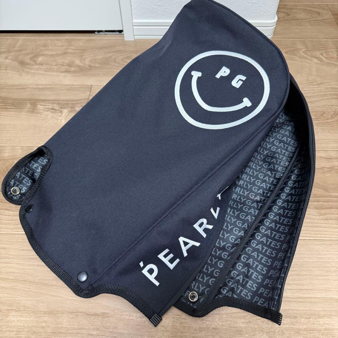 限定品 未使用「PEARLY GATES」ワッペンスタンド式キャディバッグ