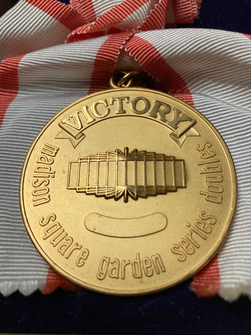 第1回MSGタッグリーグ戦優勝者メダル　２本セット