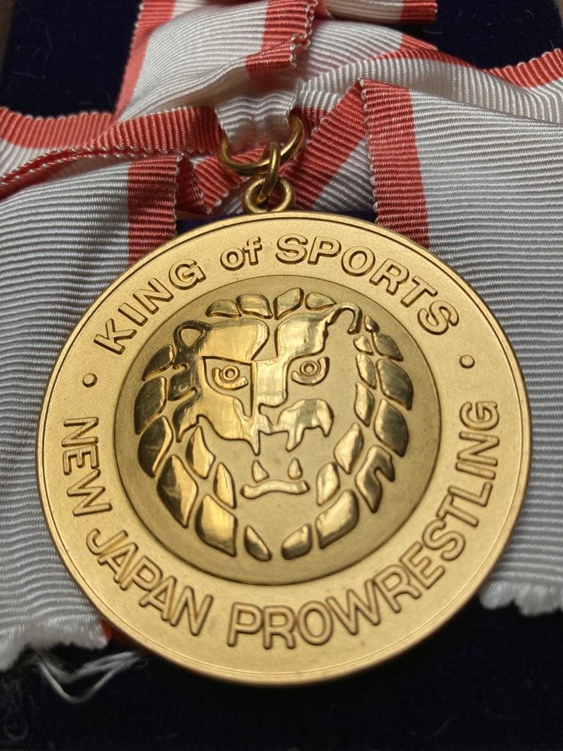 第1回MSGタッグリーグ戦優勝者メダル　２本セット