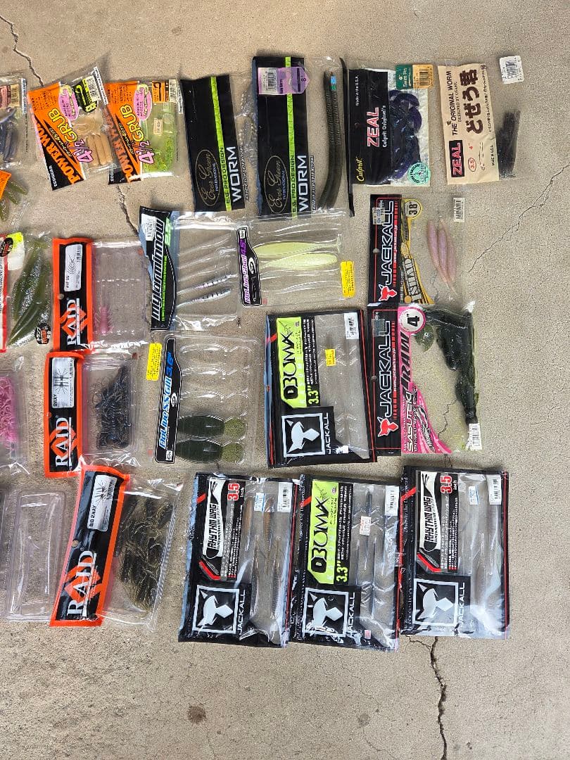 ブラックバス引退ルアーセット シーバスルアー