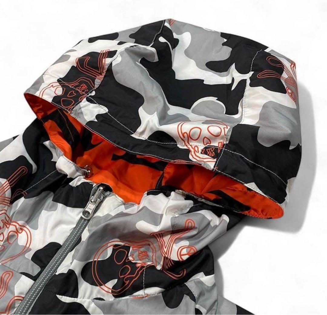 MARK&LONA マークアンドロナ フード付き リバーシブル ジャケット L