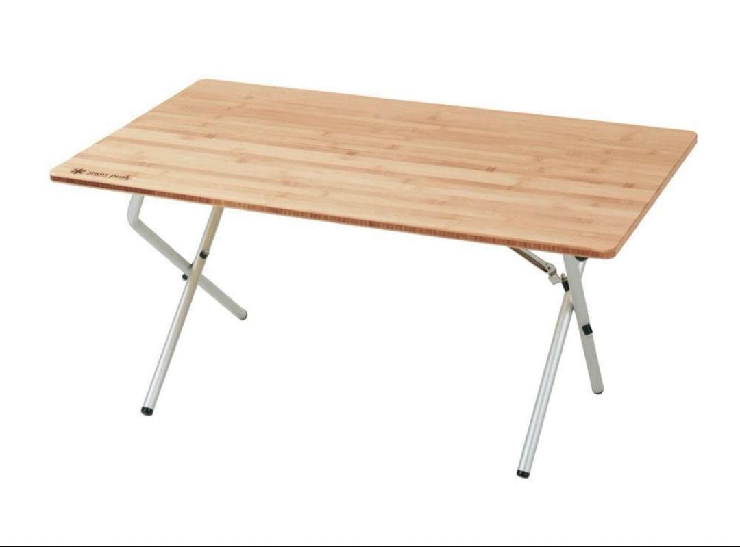 くーちゃん⭐︎ peak ワンアクションローテーブル 竹