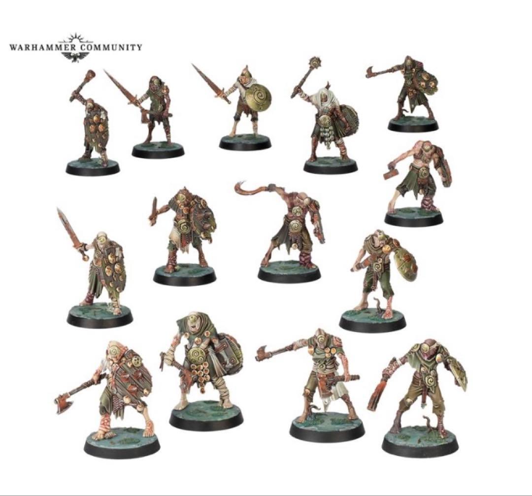 ミニチュア一部抜き取り済み　Warhammer Quest ダークウォーター