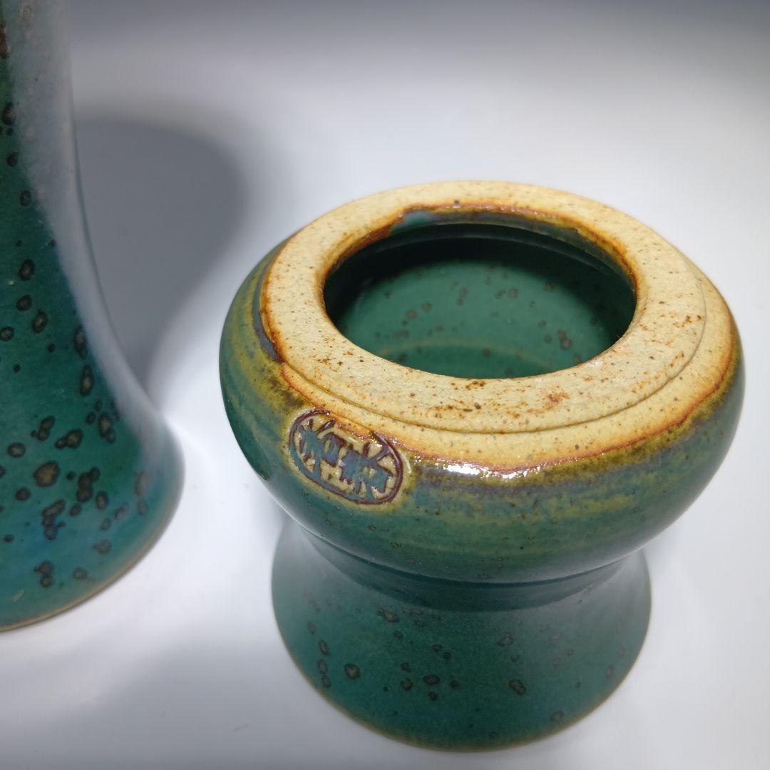 値下げ茶道具　上野焼　香春作　皆具一式