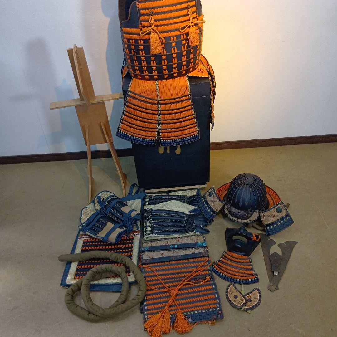 等身大　鎧兜一式　飾り付けた状態　 173センチ　着用可能