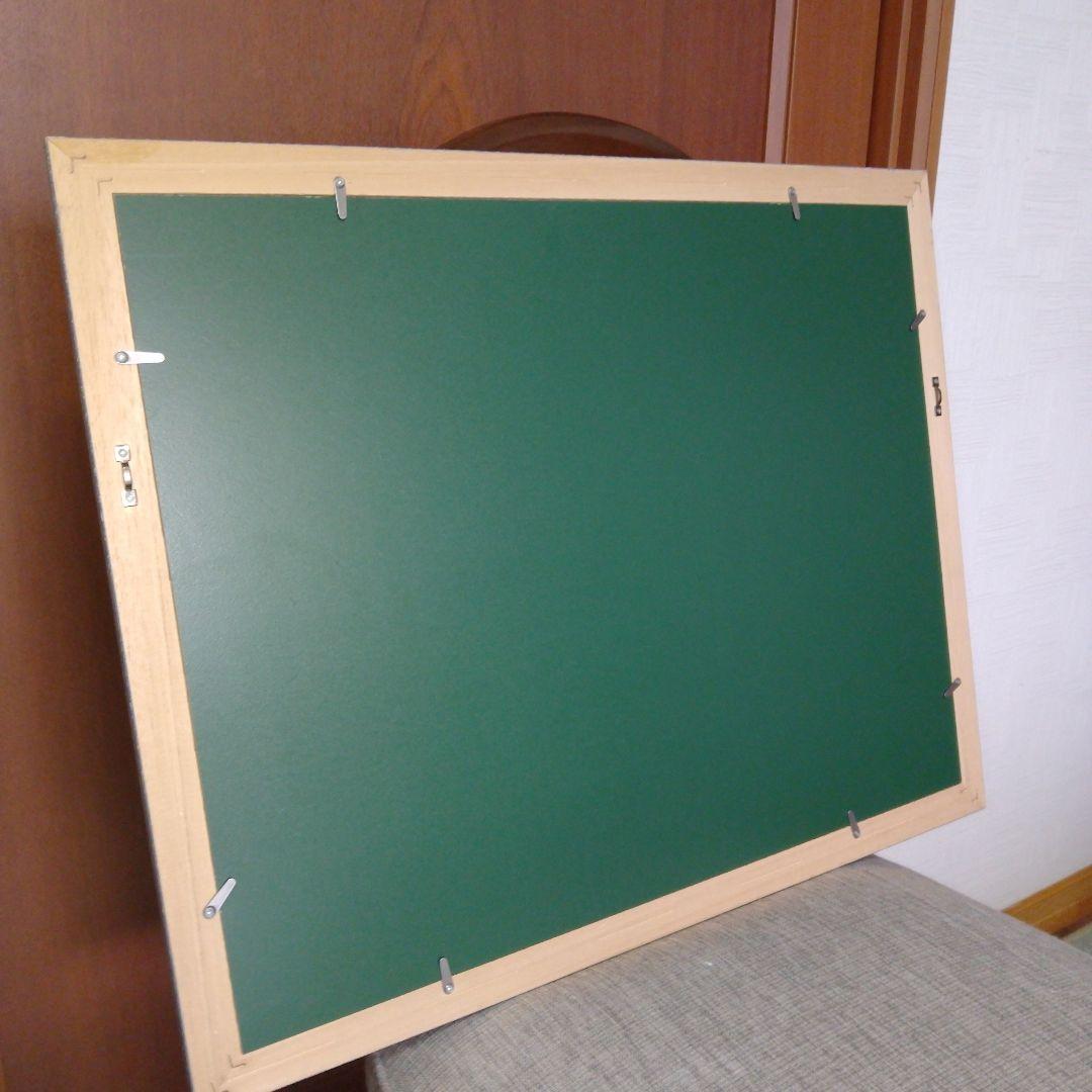 【美品】松浦敬文 　「水辺の城」　シルクスクリーン 版画　リトグラフ　特注額装