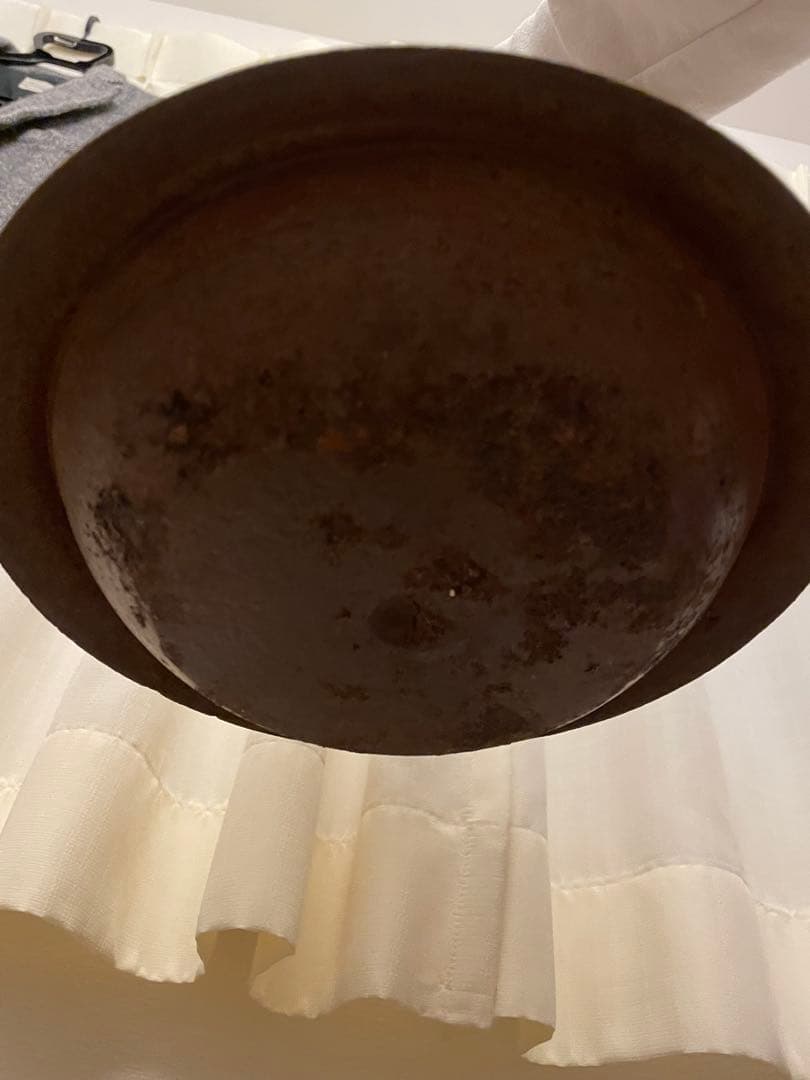 古い羽広鉄瓶　古道具　柳宗悦　民藝