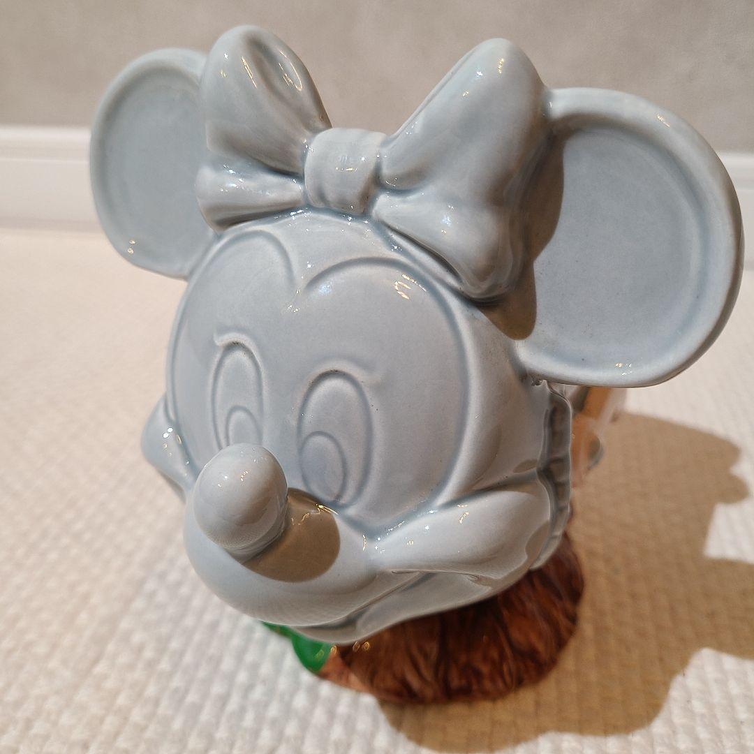 ディズニーランド　トゥーンタウン　ミニーの家　ポスト型　貯金箱　ミニーちゃん