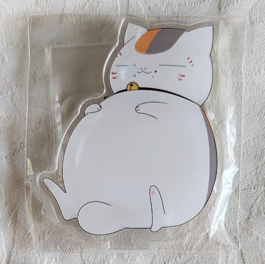 WonderGOO特典 缶バッジ3種 ニャンコ先生アクスタ 夏目友人帳 葉月の記