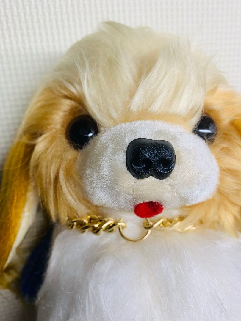 昭和レトロ　カネカロン　ぬいぐるみ　当時物　犬　いぬ　ブラシ付き　高級