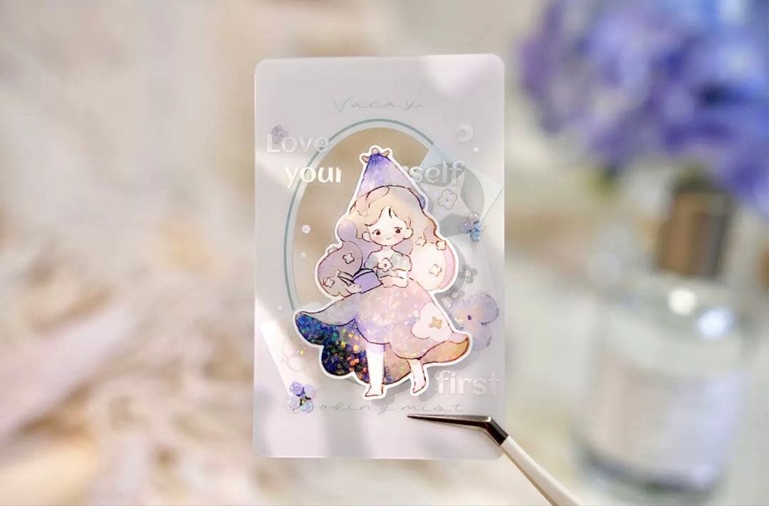 雀斑茶《花帘》海外マスキングテープ　マステ 【2232】