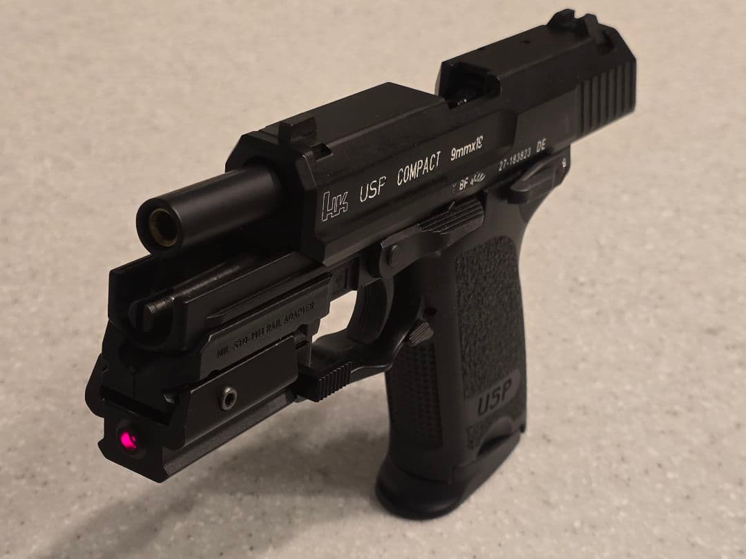 美品 東京マルイ カスタムUSP コンパクト ガスブローバック 動作確認済み