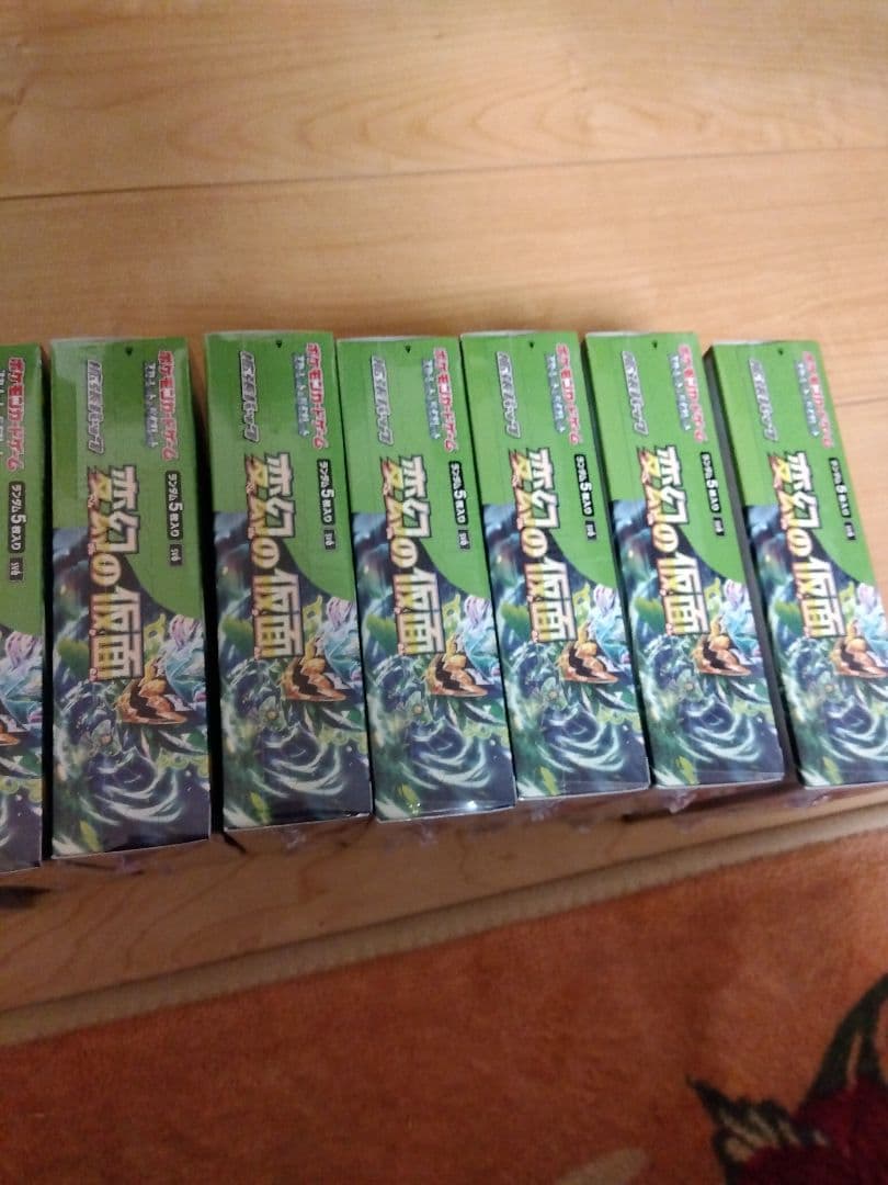 変幻の仮面　9BOX　シュリンク付＋白熱のアルカナ　1BOXシュリンク付