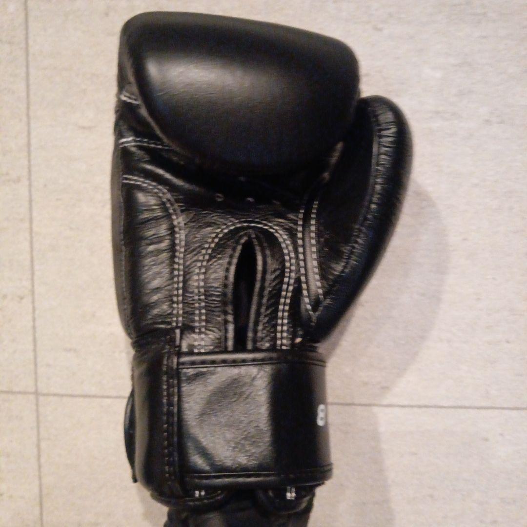 K-1 玖村将史　サイン入り ボクシンググローブ 黒