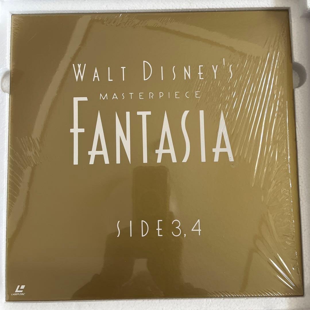 ディズニー　ファンタジア　レーザーディスク　ボックス