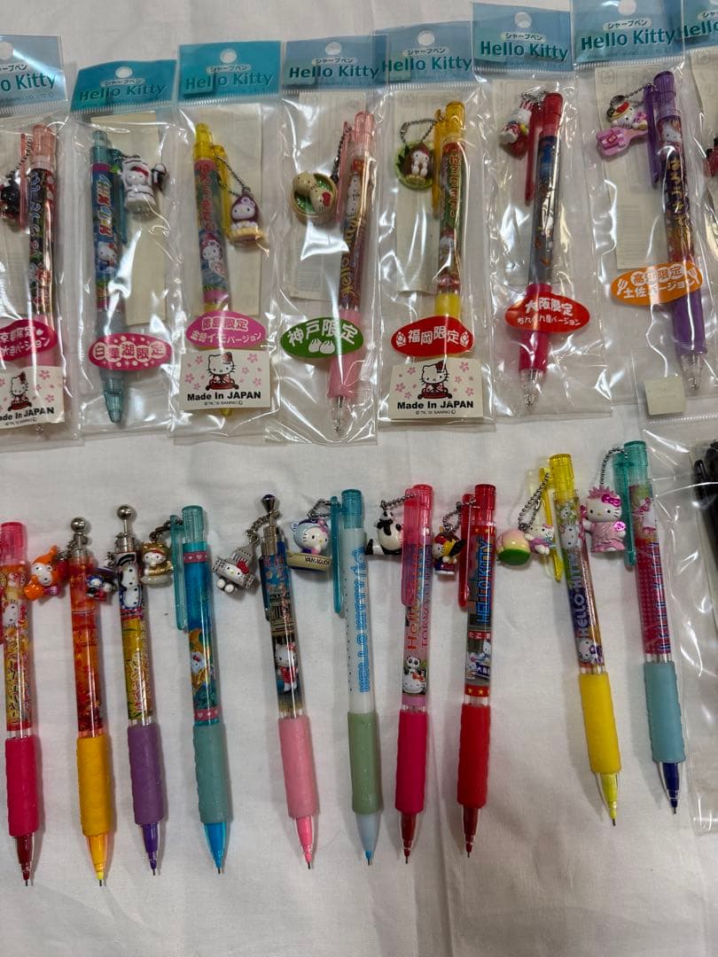 Sanrio ハローキティ　ご当地ボールペン　シャーペン　おまとめ
