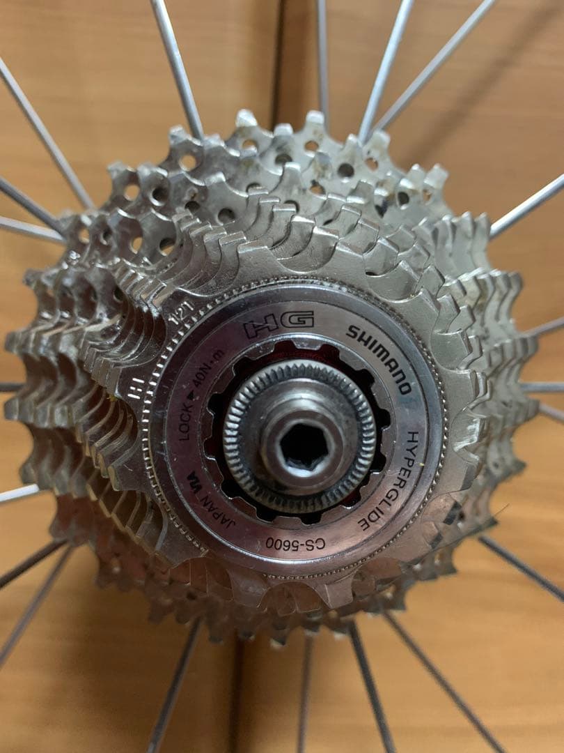 ＺＩＰＰ４０４ チューブラー　シマノ１０Ｓ　フレ調整済