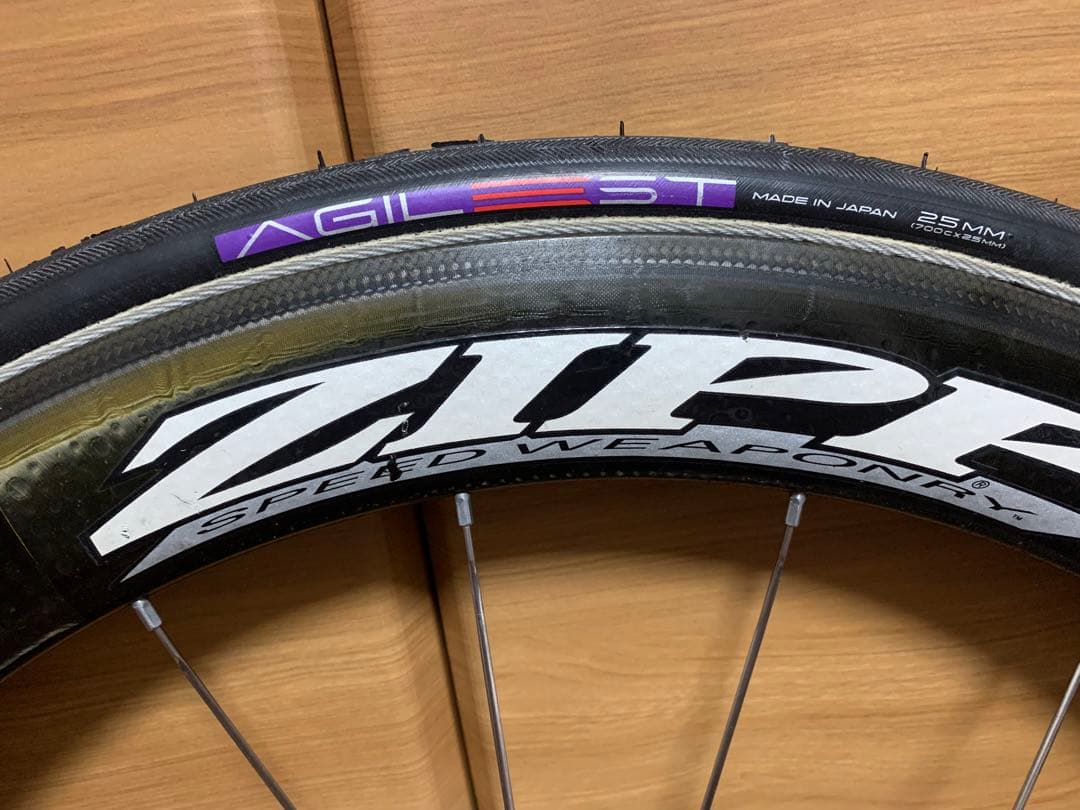 ＺＩＰＰ４０４ チューブラー　シマノ１０Ｓ　フレ調整済