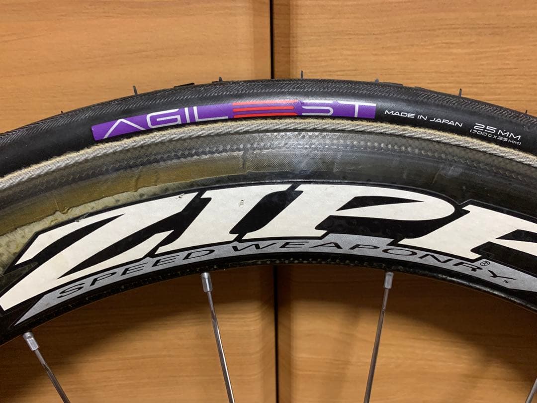 ＺＩＰＰ４０４ チューブラー　シマノ１０Ｓ　フレ調整済