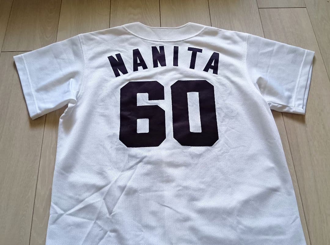 【レア】中日　ドラゴンズ　ナニータ　ホーム　ユニフォーム　アシックス　M