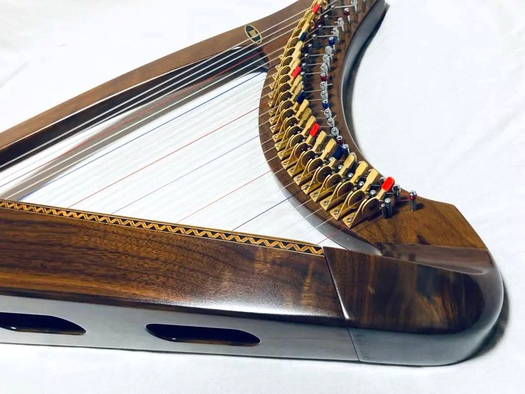 AOYAMA 25S 青山ハープ 25弦 コンパクト ノンペダル 軽量 ケース付