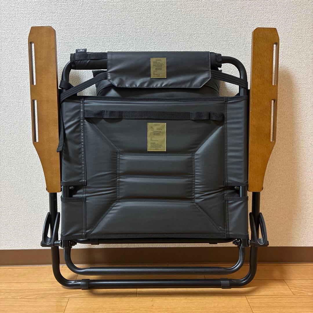 AS2OV(アッソブ)リクライニングローバーチェア マルチクッション付きブラック