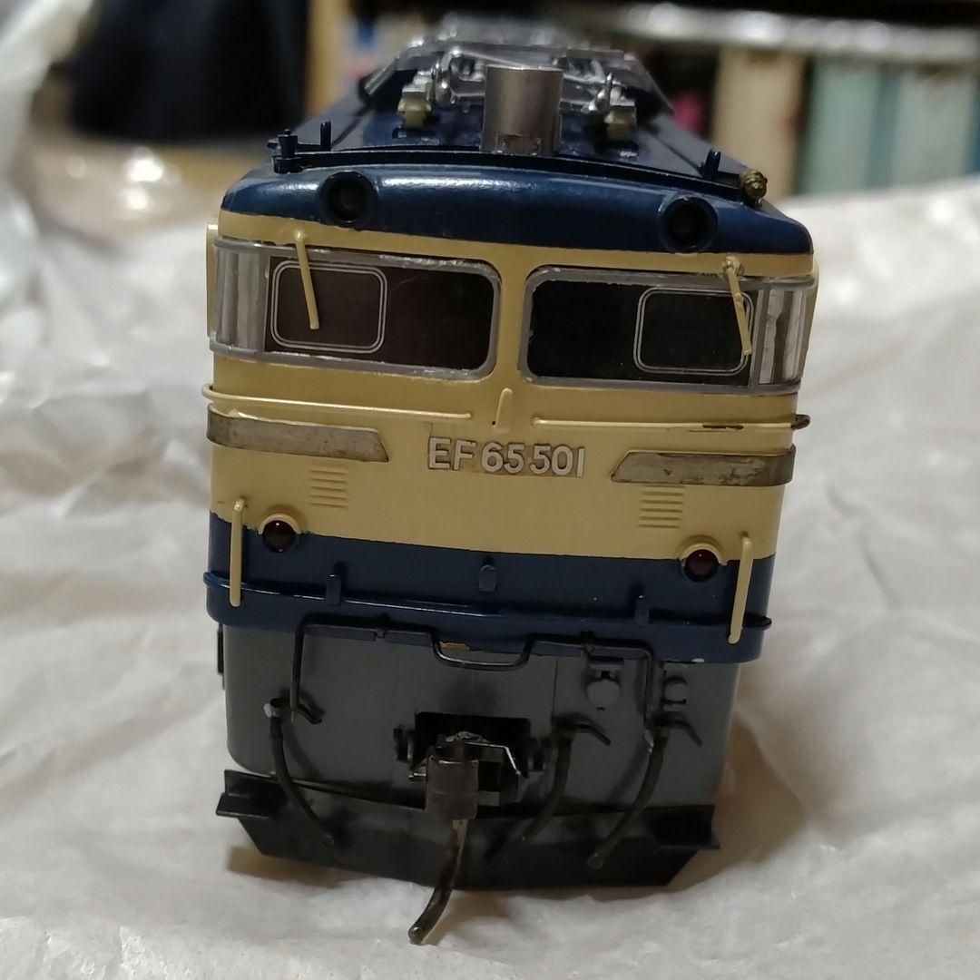 天賞堂HOゲージ　EF65形500番台ブルートレイン牽引電気機関車　ブラスモデル