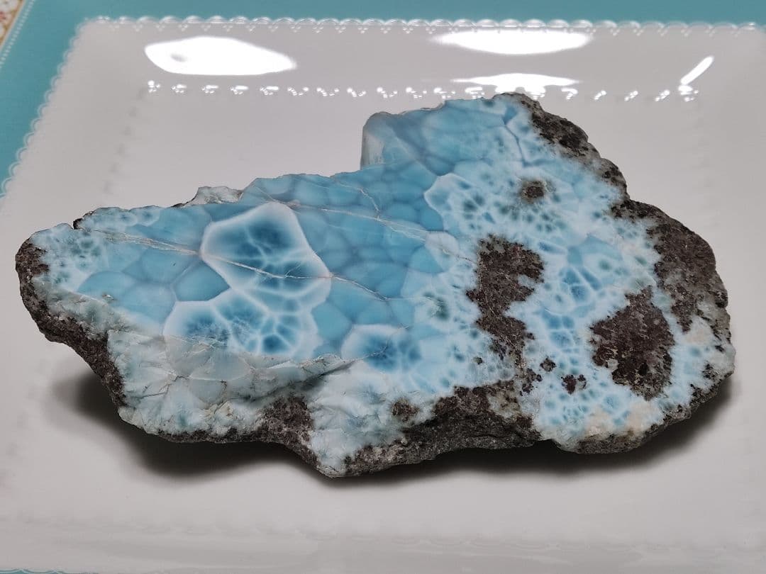 パワーストーン　天然石　原石　ラリマー　重さ338g　No.352