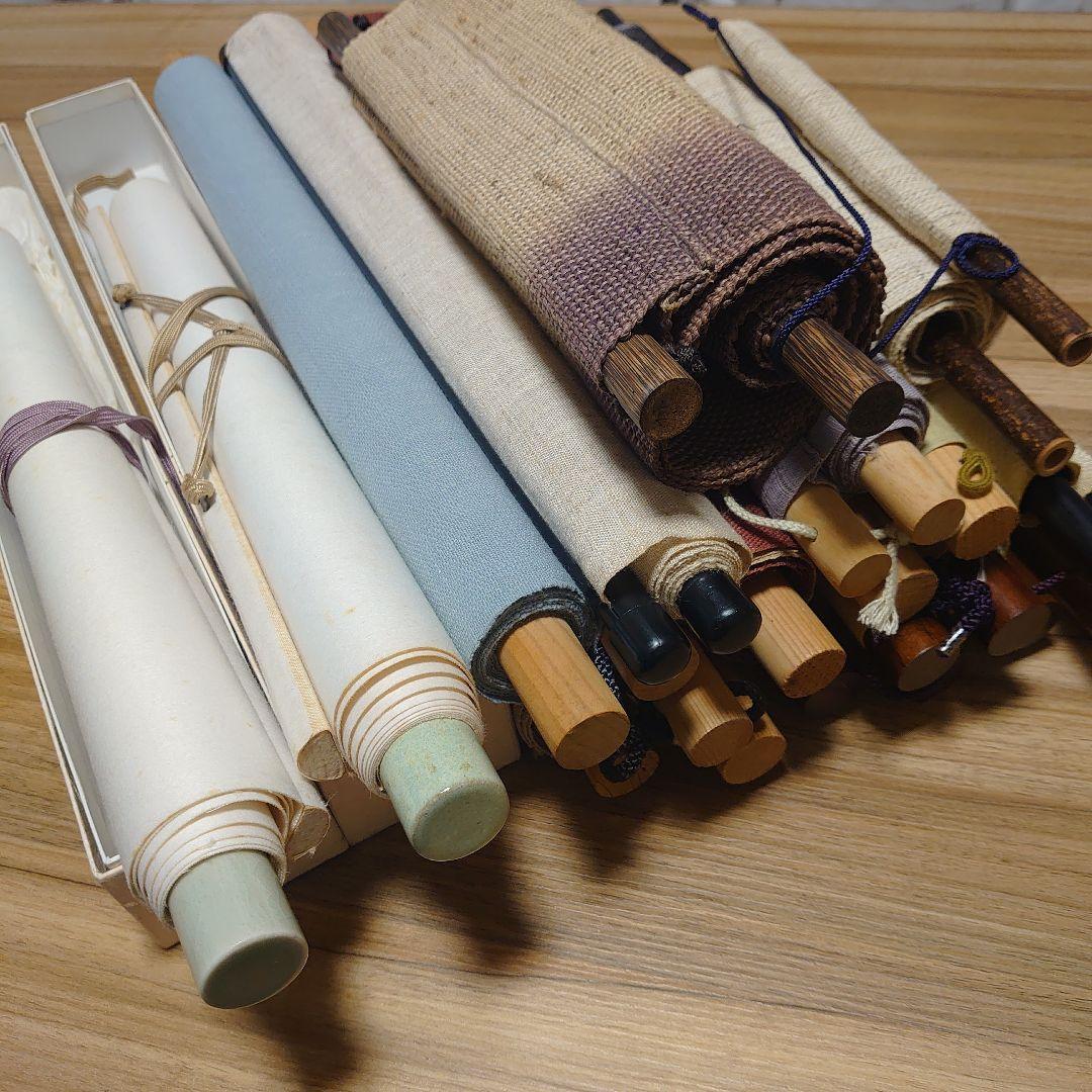 遺品整理　掛け軸　巻物　まとめ売り