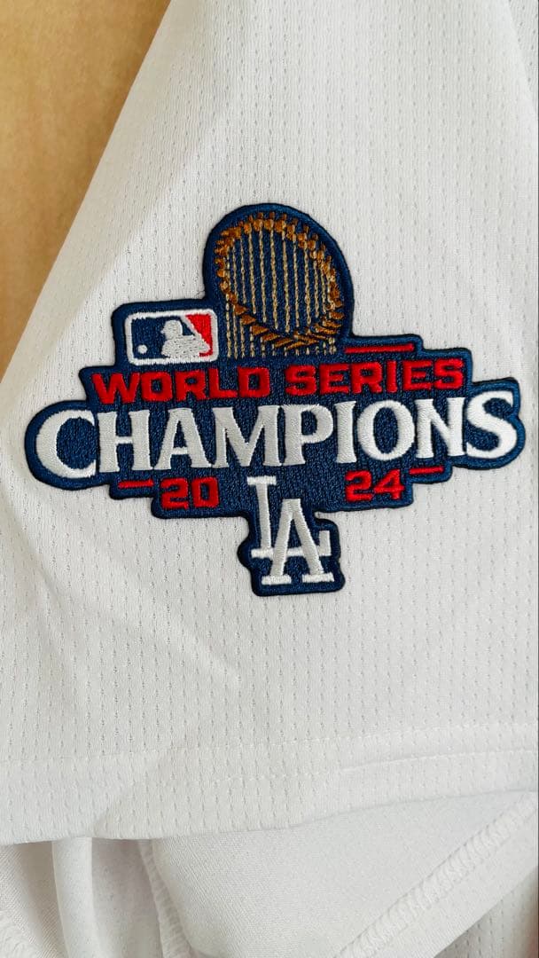 【USA正規品】ワールドシリーズ優勝記念　大谷翔平　ドジャース　ユニフォーム