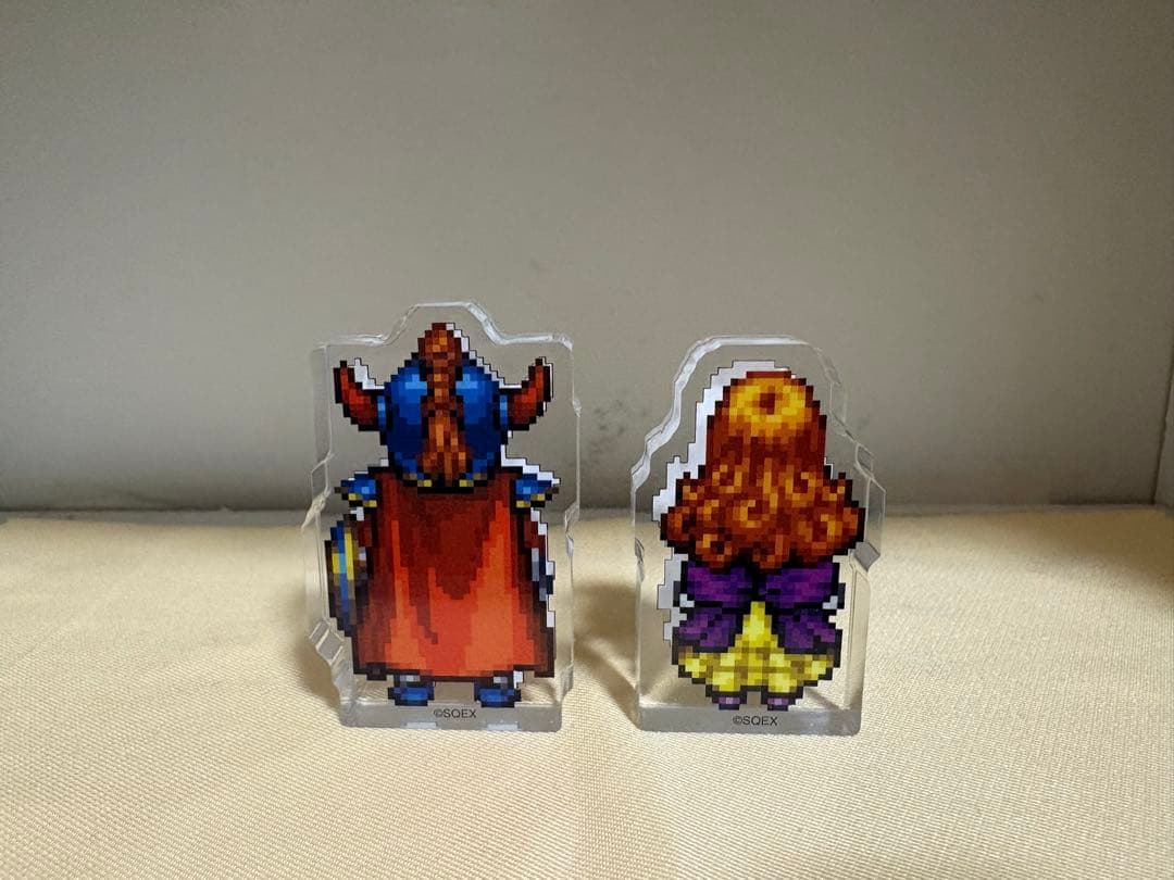 ドラゴンクエストⅠ.Ⅱ アクリルブロック 勇者 ローラ姫 ロトの子孫 勇者セット