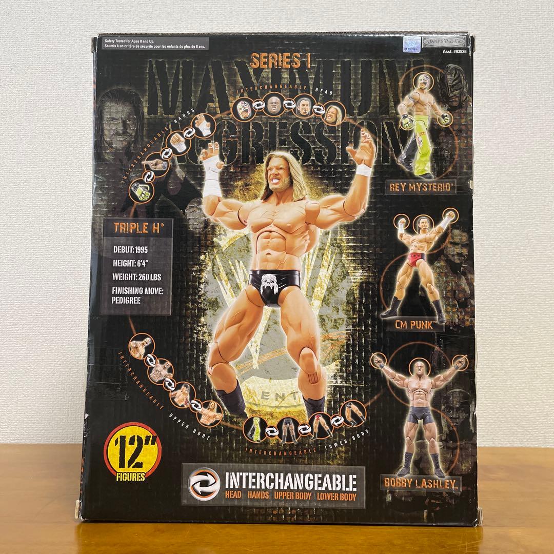 マキシマムアグレッション　トリプルH プロレス　フィギュア　12インチ