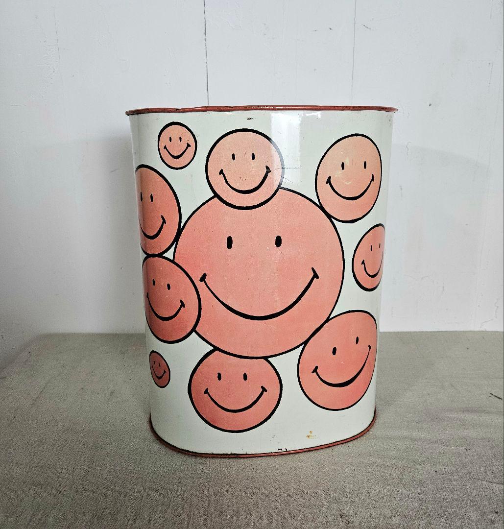 USヴィンテージ 1960-70’s ブリキのゴミ箱 CHEINCO社製