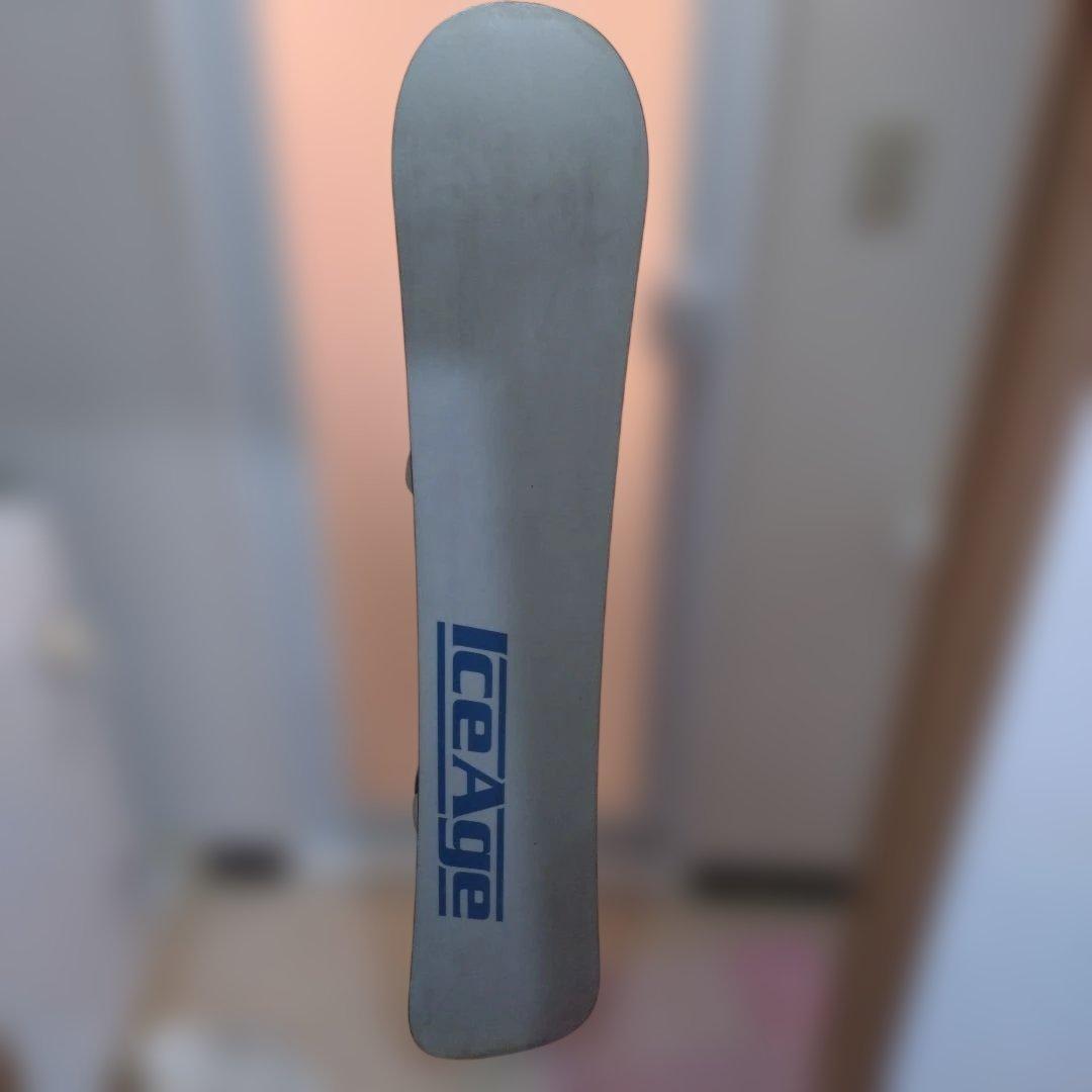 Ice Age PHAT スノーボード 青 バインディング赤